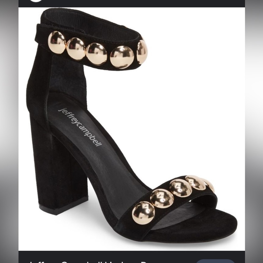 Jeffery Campbell Lindsay Dome Studded Sandal